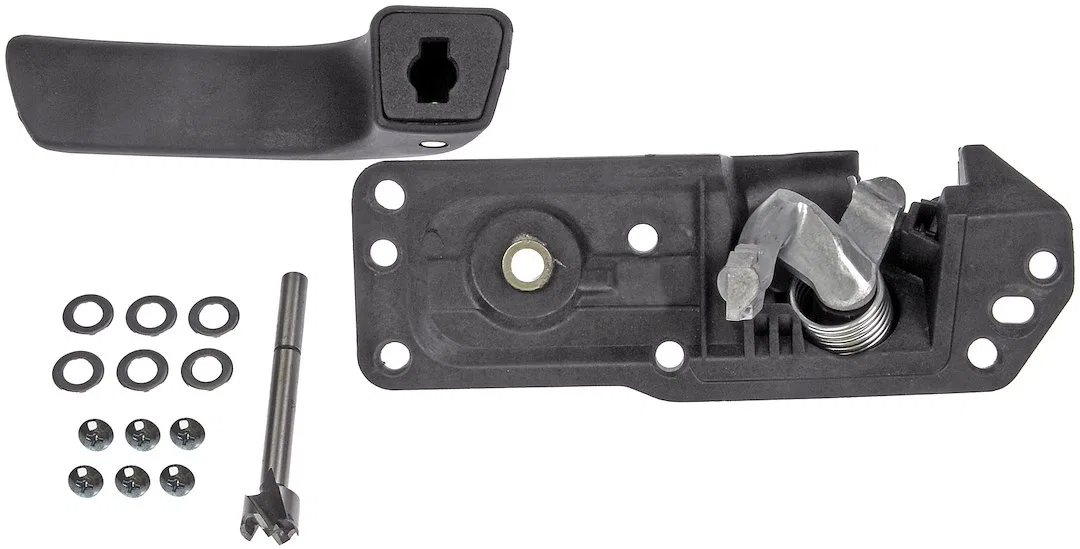 80374CD – DORMAN Interior Door Handle, OE Replacement Textured Black Single - view 2